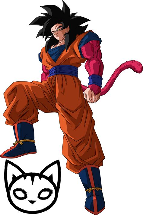 Goku Super Saiyan 4 Gi Palette 2 By Thetabbyneko On Deviantart
