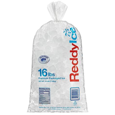 Reddy Ice Premium Packaged Ice 16 Lbs Sams Club