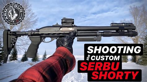 How To Shoot The Serbu Super Shorty Shotgun Youtube