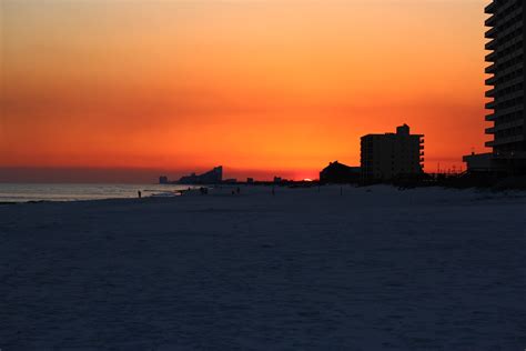 Perdido Key Sunset The Countdown To Spring Continues