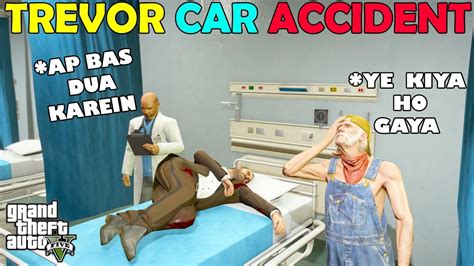 Trevor Car Accident Toyota Landcruiser Gta 5 Real Life Mods 131