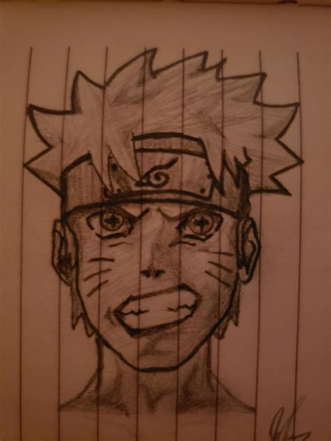 Thoughts On My Naruto Pencil Sketch Naruto