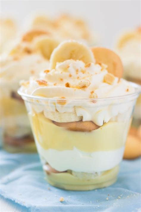 Vanilla pudding chocolate chip cookiestwo peas and their pod. Homemade Banana Pudding Cups -an easy and delicious vanilla pudding made from scratch, layered ...