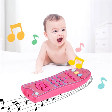 Baby Tv Remote Control Toys With Light And Sound Childrens Music