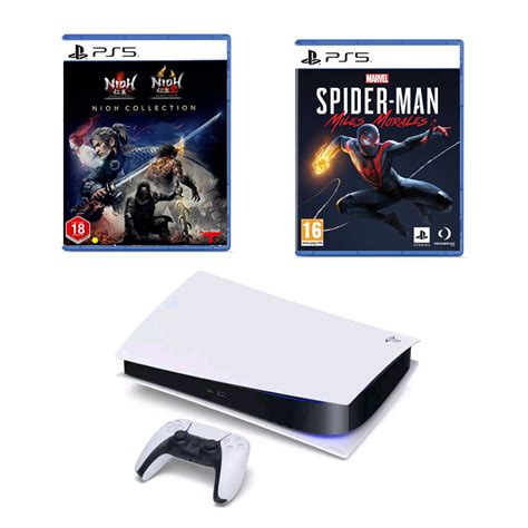 Playstation 5 Consoleps5 Nioh Collectionps5 Spiderman Miles Morales