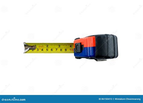 Tape Measure Isolated Stock Image Image Of Home Dimensions 86150415