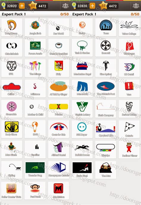 Guess The Logo Answers Level 1