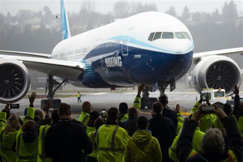 Boeings 777x Jetliner Successfully Completes First Flight Test
