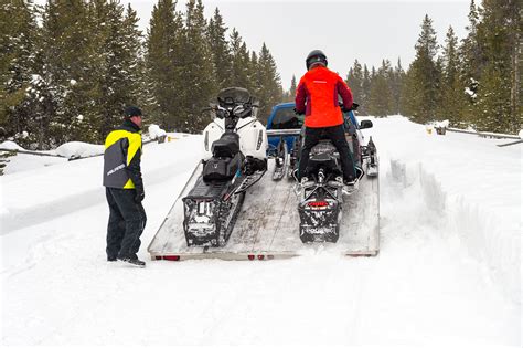 Snowmobile Trailers Buying Tips Intrepid Snowmobiler