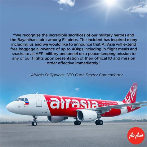 First of all, we have to point out that this isn't exactly fake news. AirAsia Now Provides Free Baggage Allowance and Meals to ...