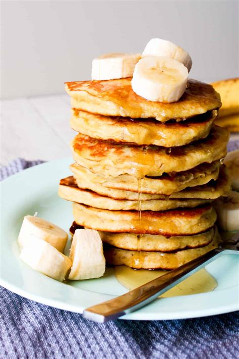 Three Ingredient Banana Pancakes 1000x1000 Clean Eating With Kids