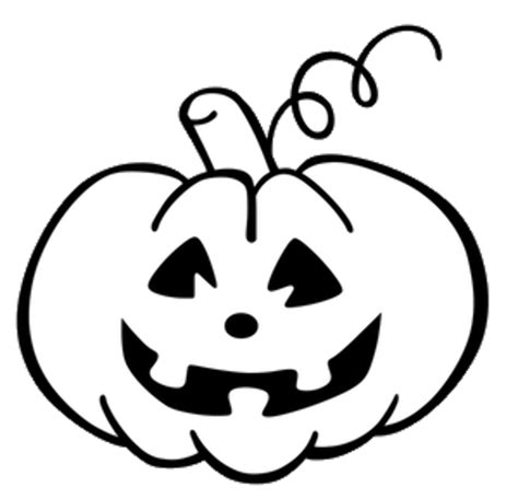 Download High Quality Pumpkin Clipart Black And White Happy Transparent