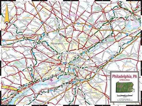 Philadelphia Road Map
