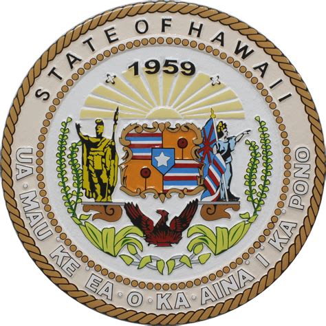 Hawaii State Seal Printable Printable Word Searches