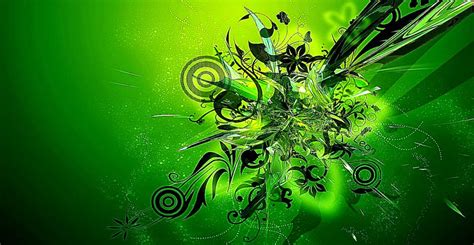 We've gathered more than 5 million images uploaded by our users and sorted them by the most popular ones. Cool Green Abstract Wallpapers - WallpaperSafari