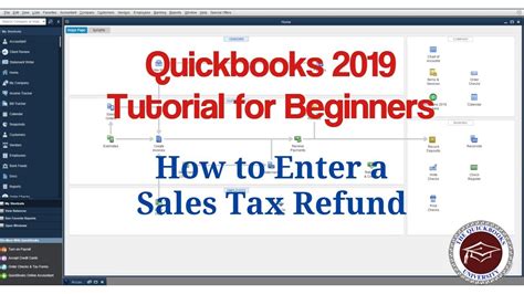 Quickbooks 2019 Tutorial For Beginners How To Enter A Sales Tax