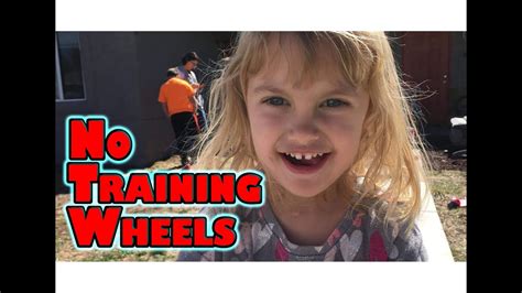 No Training Wheels Youtube
