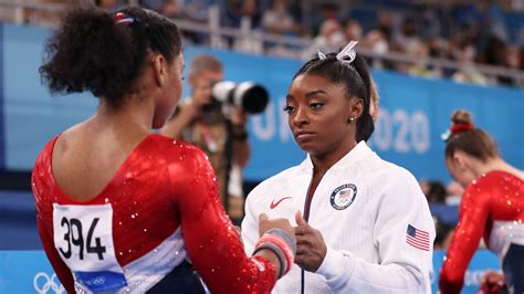 With Simone Biles Out Us Womens Gymnastics Team Wins Silver Behind