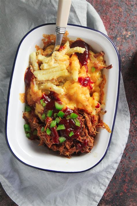 Baked Mac And Cheese With Pulled Pork Flame Tree Style Magical Eats