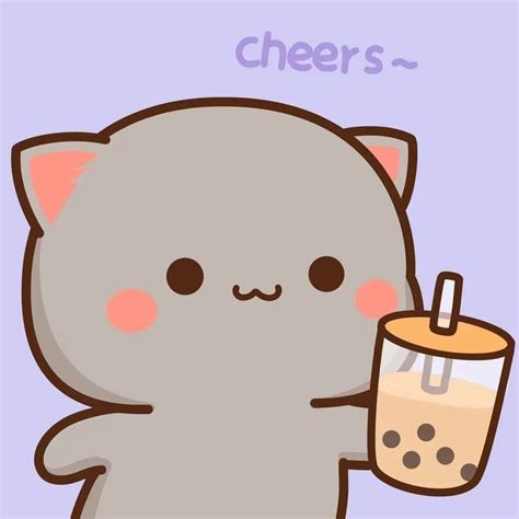 Lifemagician Etsy Cute Anime Cat Cute Animal Drawings Kawaii Cute