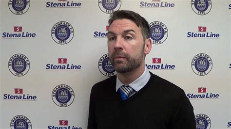 Ladbrokes League 1 Stranraer Manager Post Match Interview 06 05 17 Youtube