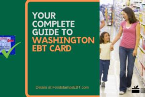 The card works just like a debit card. Washington SNAP Benefits Archives - Food Stamps EBT