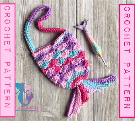 Crochet Mermaid Purse Pattern Etsy