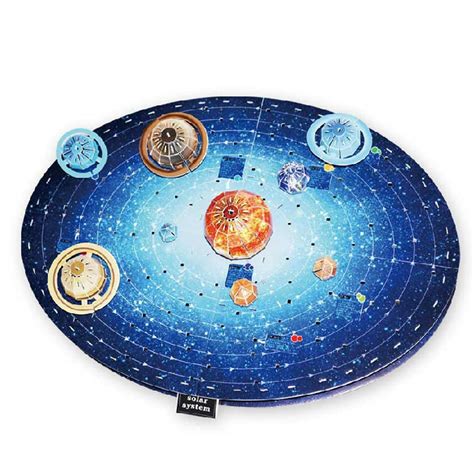 Planets Solar System Model Paper 3d Puzzle Toys For