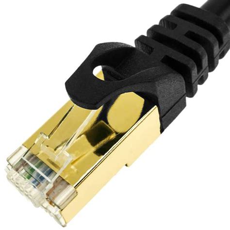 Kabel Sieci Ethernet 2 Metry LAN SFTP RJ45 Cat 7 Czarny Cablematic
