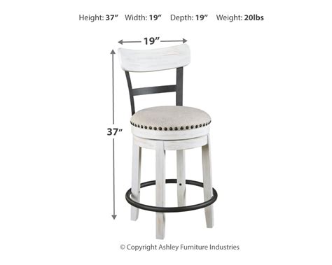 Valebeck Counter Height Bar Stool D546 524 By Signature Design By