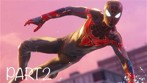 Spider Man Miles Morales Ps5 Walkthrough Gameplay Part 2 Finn