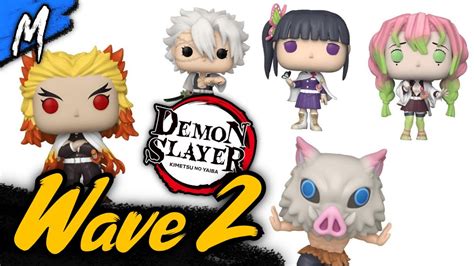 Demon Slayer Wave 2 Funko Pops First Look Revealed Finally Youtube