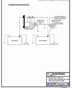 Battery Separator Wiring Diagram