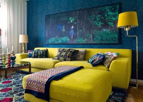 89 Best Petrol Blue And Mustard Yellow Interiors Images On