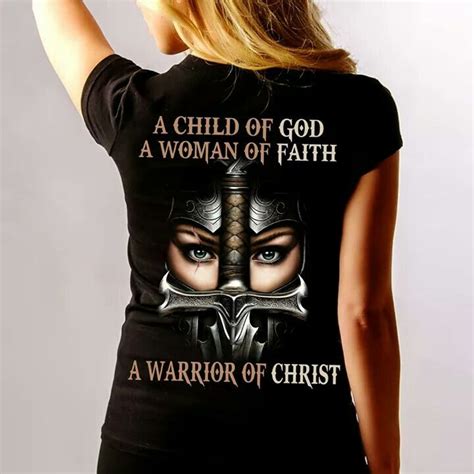 Pin By Lisa Floyd On Warriors Of God Women Women Of Faith T Shirt Black