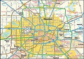 Houston Map - Guide to Houston, Texas