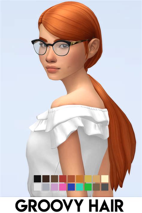 Sims 4 Maxis Match Hair Tumblr