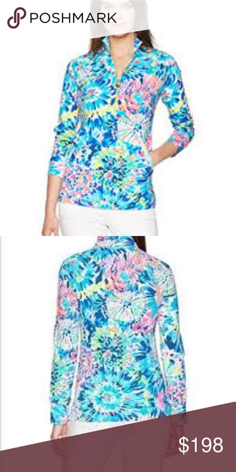 Lilly Pulitzer Popover In Dive In Print Nwt Xs Lilly Pulitzer