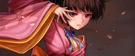 2560x1080 Kabaneri Of The Iron Fortress Anime Girl 4k