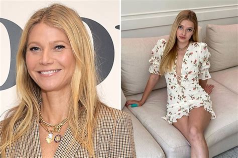 gwyneth paltrow daughter gwyneth paltrow s daughter reacts to nude birthday post of her mom
