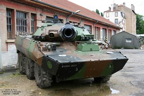 Amx 10rc Light Reconnaissance Vehicle French Army French Tanks