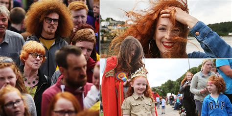 Ginger People From All Over The World Held A Convention In Ireland