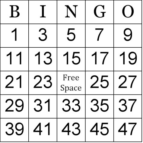 Birthday Bingo Free Printable Printable World Holiday