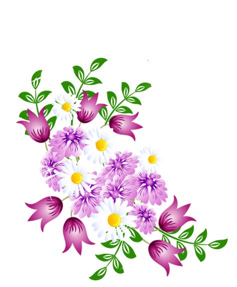 72 Brilliant Clip Art Flower Images