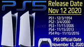 PS5 Release Date Nov 2020 - Official Countdown to PS5 Launch