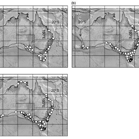 Stranding Locations Of Beaked Whales Ziphiidae On The Australian