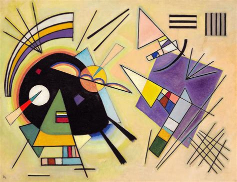 Wassily Kandinsky — Black And Violet 1923