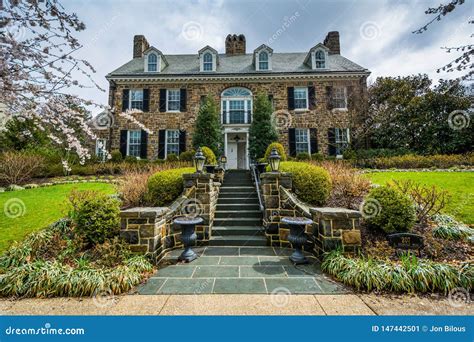 Historic House In Guilford Baltimore Maryland Editorial Photo Image