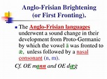 The Germanic Languages. Proto-Germanic. Old English. Phonology ...