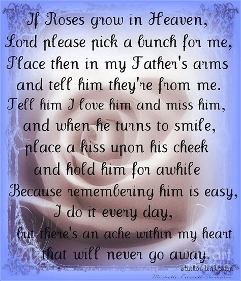 Passed Away Happy Birthday In Heaven Dad Poem Happy Birthday In Heaven Mom